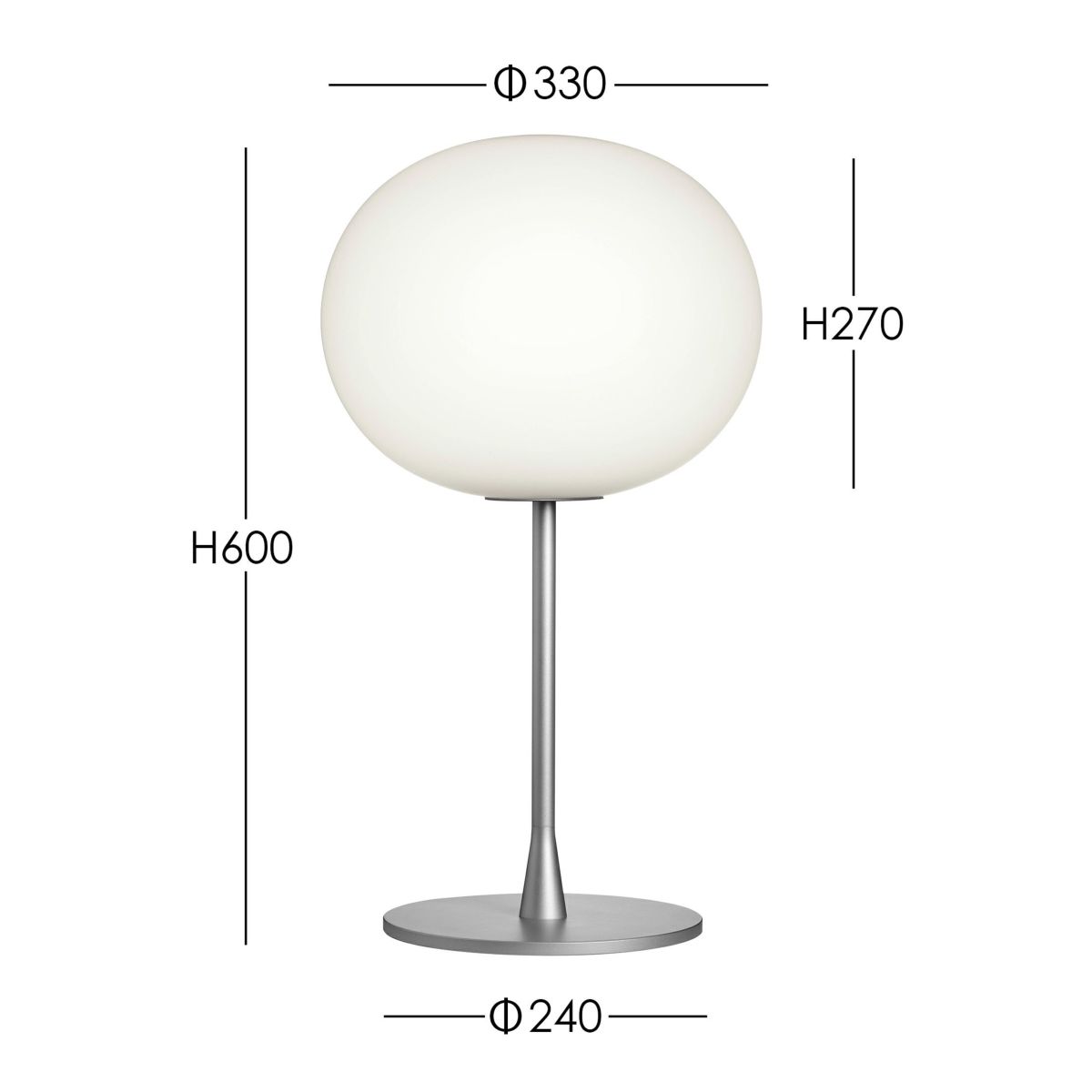 【ポイント10倍】FLOS（フロス） / GLO-BALL T1（グローボールT1） / 全2色 / テーブルランプ [4]