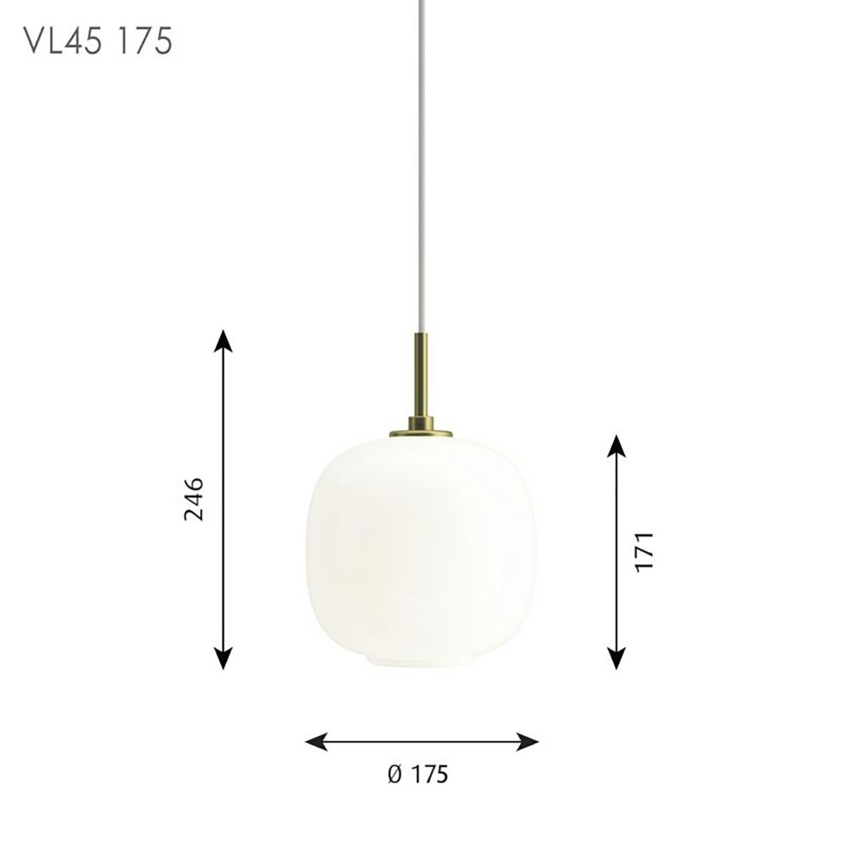 Louis Poulsen(ルイスポールセン) / VL45 Radiohus pendant（ラジオハウス ペンダント） 175 [5]