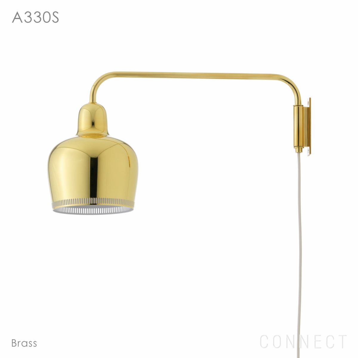 Artek(アルテック) / A330S Wall Lamp "Golden Bell"（A330S　ウォールランプ　ゴールデンベル）/ ブラス [2]