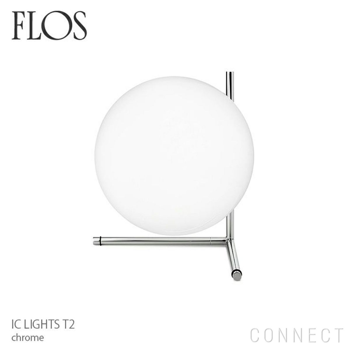 【ポイント10倍】FLOS(フロス) / IC LIGHTS T2（アイシーライトT2）/ クローム [2]