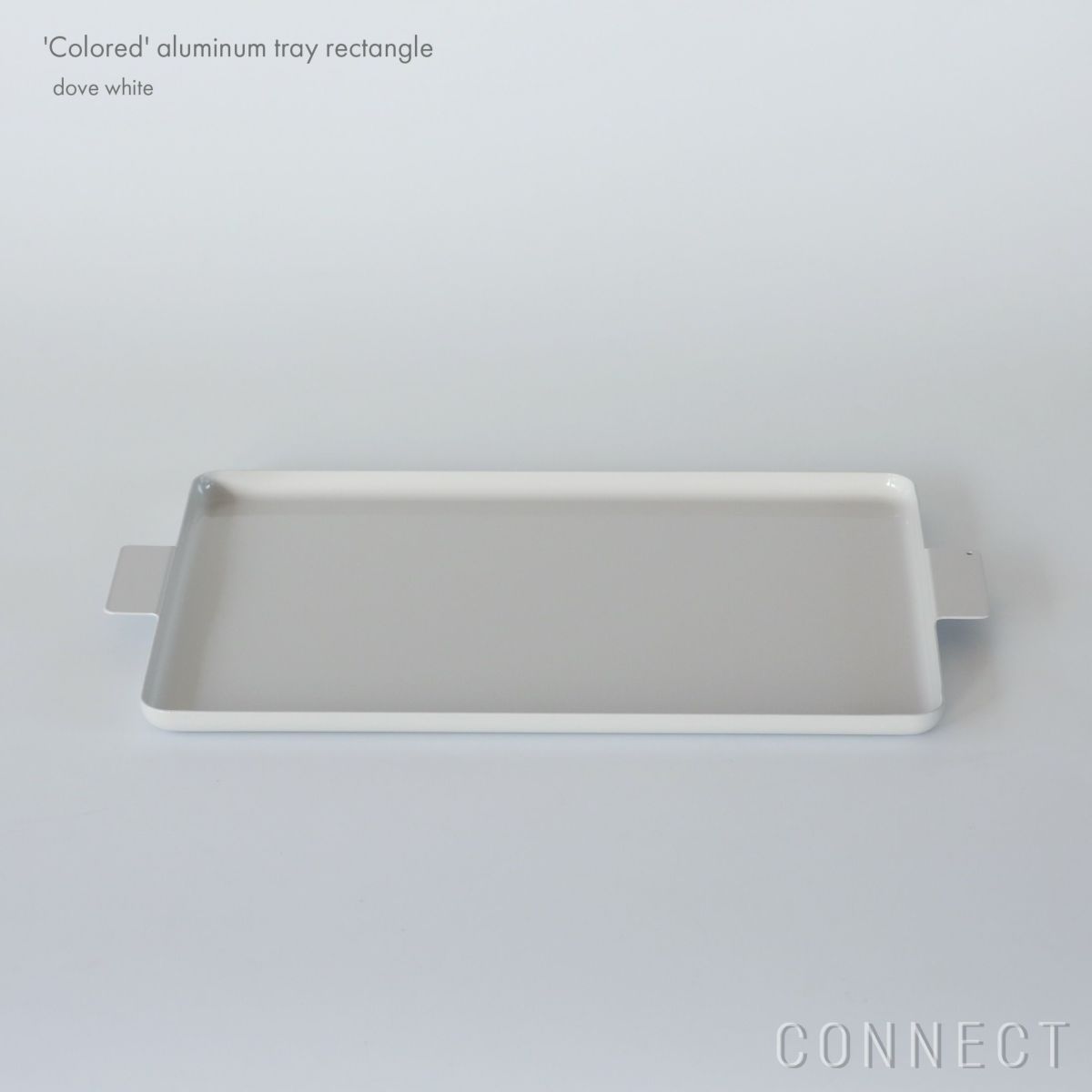 yumiko iihoshi porcelain （イイホシユミコ） / 'Colored' aluminum tray（カラード アルミニウム トレイ） / レクタングル [2]