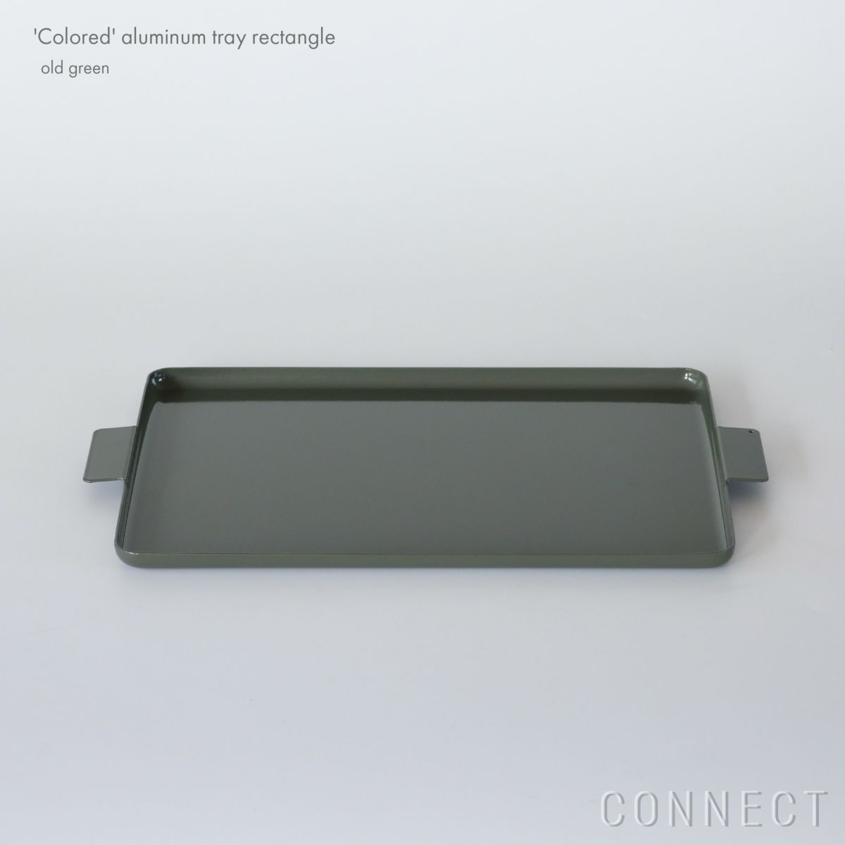 yumiko iihoshi porcelain （イイホシユミコ） / 'Colored' aluminum tray（カラード アルミニウム トレイ） / レクタングル [3]