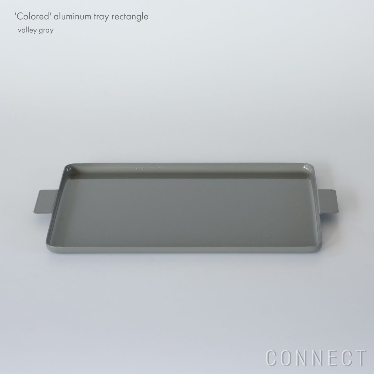 yumiko iihoshi porcelain （イイホシユミコ） / 'Colored' aluminum tray（カラード アルミニウム トレイ） / レクタングル [4]