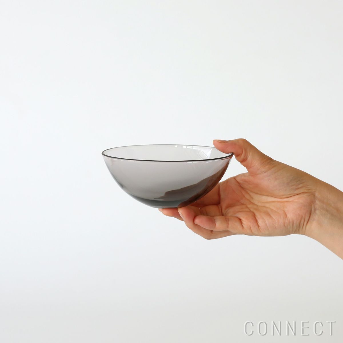 WASHIZUKA GLASS STUDIO（ワシズカグラススタジオ） / charcoal / bowl S / ボウル [4]