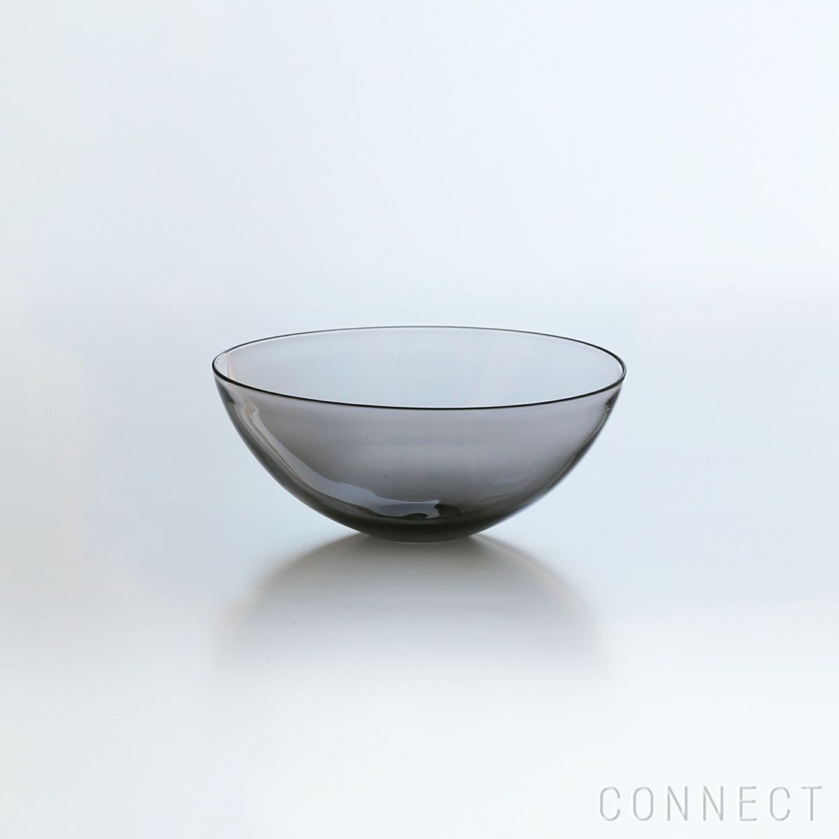 WASHIZUKA GLASS STUDIO（ワシズカグラススタジオ） / charcoal / bowl L / ボウル [2]