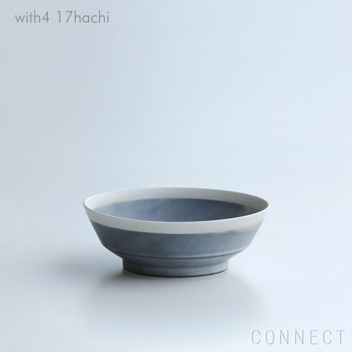 yumiko iihoshi porcelain （イイホシユミコ） with 4（ウィズ4） 17 hachi　グレー [2]