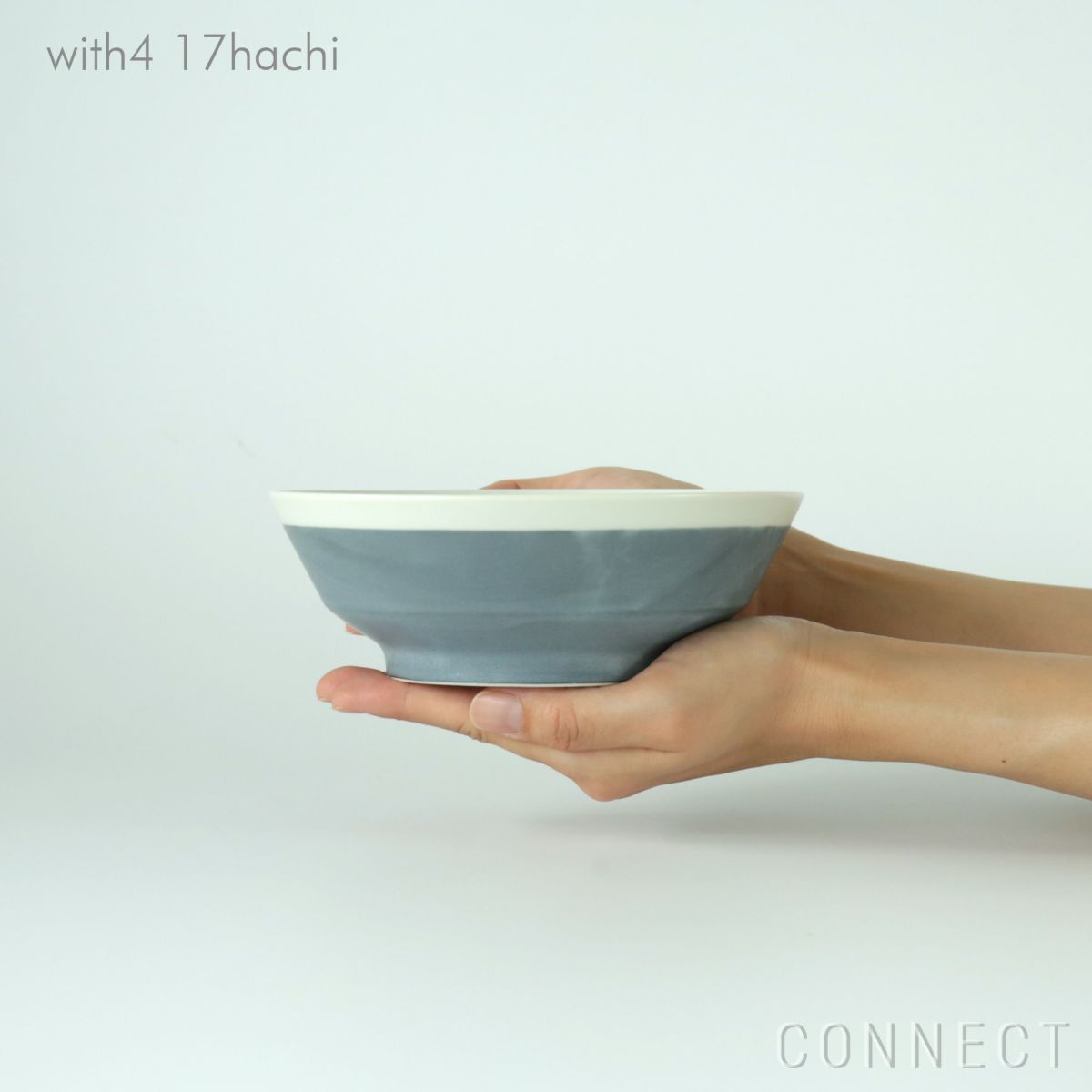 yumiko iihoshi porcelain （イイホシユミコ） with 4（ウィズ4） 17 hachi　グレー [5]