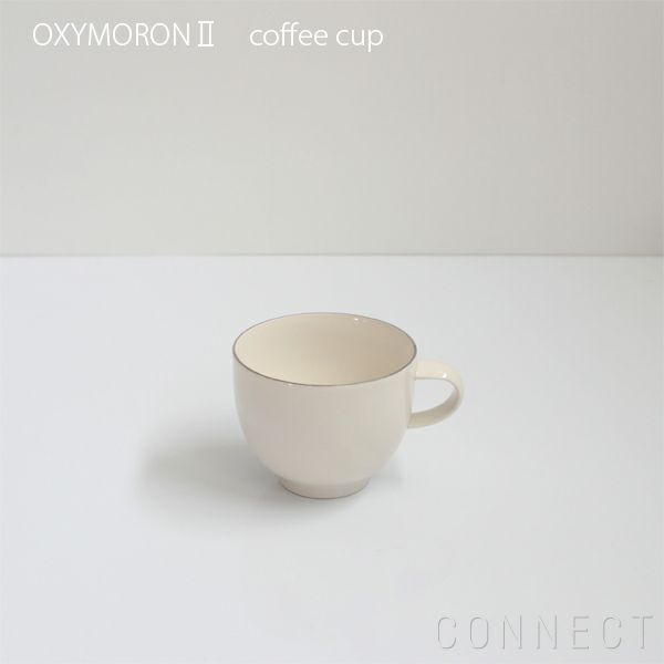 yumiko iihoshi porcelain （イイホシユミコ） OXYMORONⅡ（オクシモロン2） コーヒーカップ グレーライン [2]