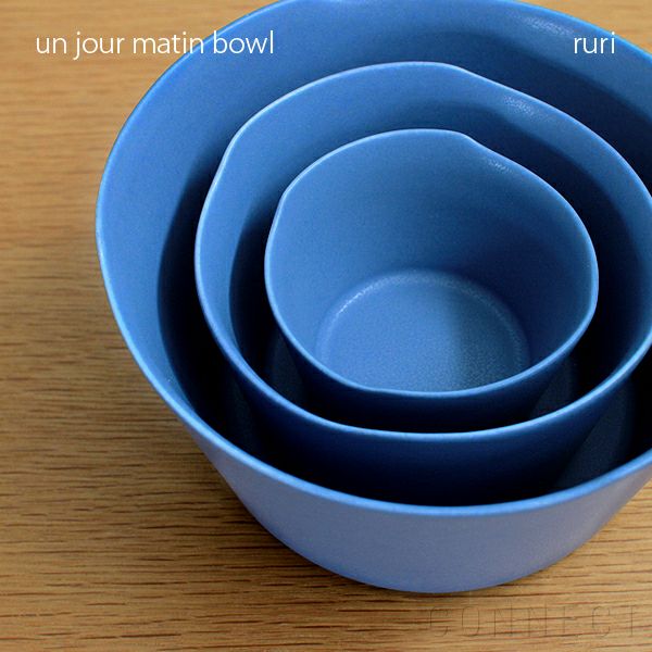 yumiko iihoshi porcelain （イイホシユミコ） unjour （アンジュール） matin bowl（L）ルリ [4]