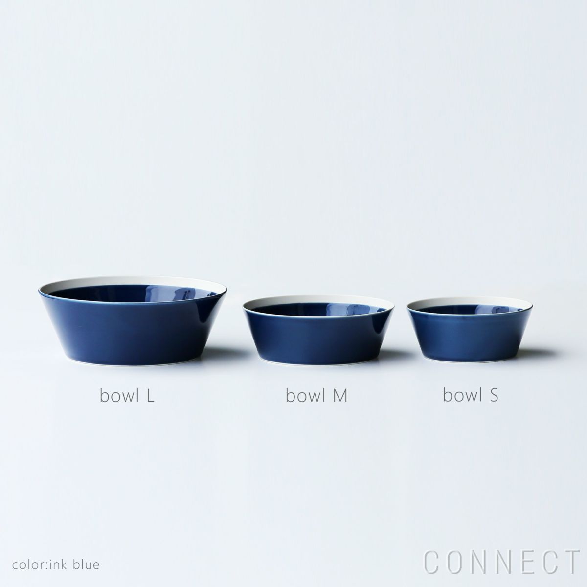 yumiko iihoshi porcelain （イイホシユミコ） dishes（ディッシーズ） ボウルL 〈ink blue〉インクブルー [5]