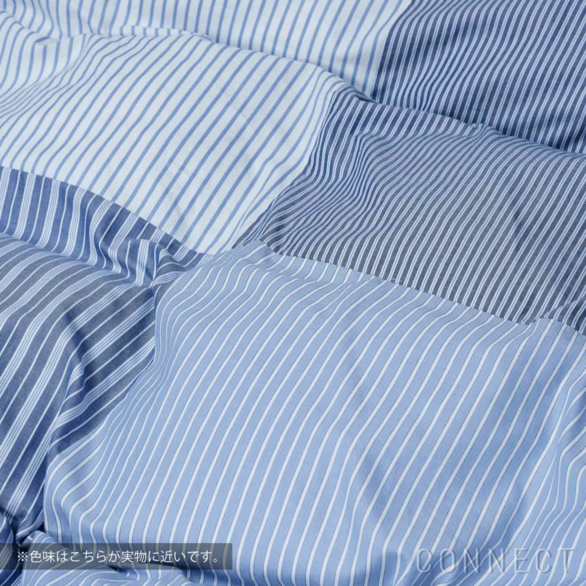 Kvadrat / Magniberg（クヴァドラ / マグニバーグ） / Wall Street Oxford Patchwork duvet cover（ウォールストリートオックスフォード パッチワーク デュベカバー）0750 / 150×210cm / 掛け布団カバー [5]