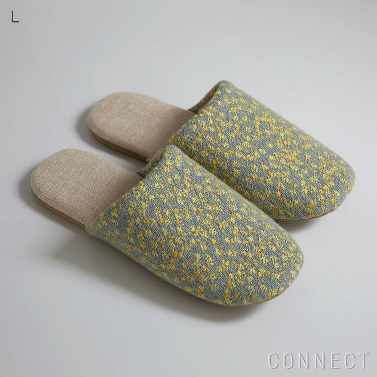 【数量限定】Kvadrat / Raf Simons（クヴァドラ / ラフ・シモンズ）  / CONNECTオリジナルスリッパ  / Ria（リア） / グリーン×ベージュ [4]