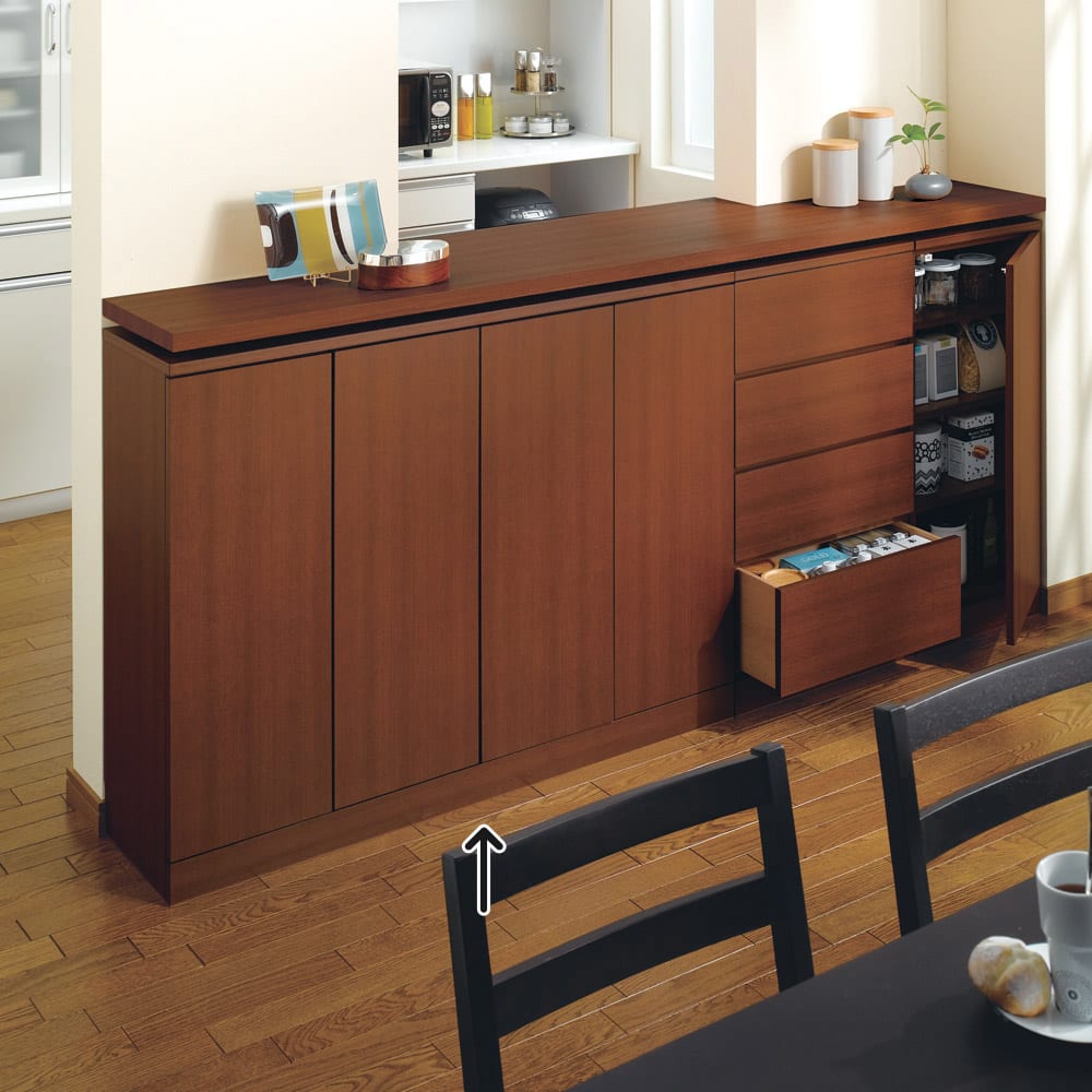 組合せ・高さ奥行のサイズオーダー薄型収納庫 幅120cm [5]