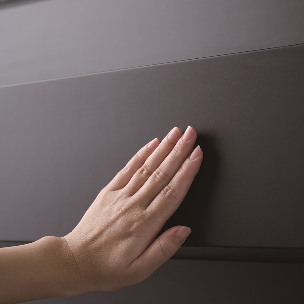 Shur/シュル ハイグレードダイニングシリーズ（マットカラー） カウンター 高さ93.8cm 幅160cm奥行50cm　パモウナCPA-1600RM下台 [4]