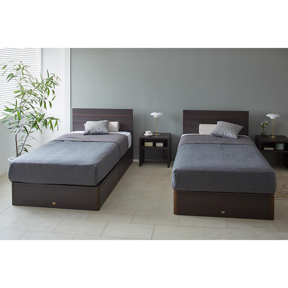 SIMMONS/シモンズ フラットII引き出し付きベッド（6.5インチピロートップマットレス付き）【配送料金込み 組立・設置サービス付き】 [2]