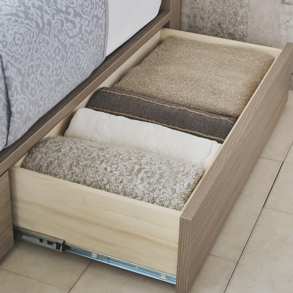 SIMMONS（シモンズ） ボックスII 引き出しベッド 6.5インチポケットコイルマットレス付【配送料金込み 組立・設置サービス付き】 [4]