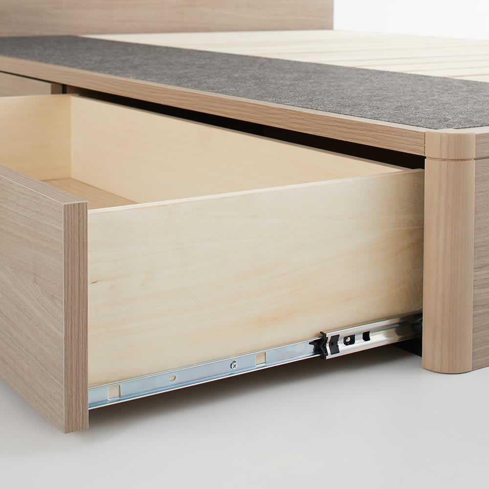 SIMMONS（シモンズ） ボックスII 引き出しベッド 6.5インチピロートップポケットコイルマットレス付【配送料金込み 組立・設置サービス付き】 [5]