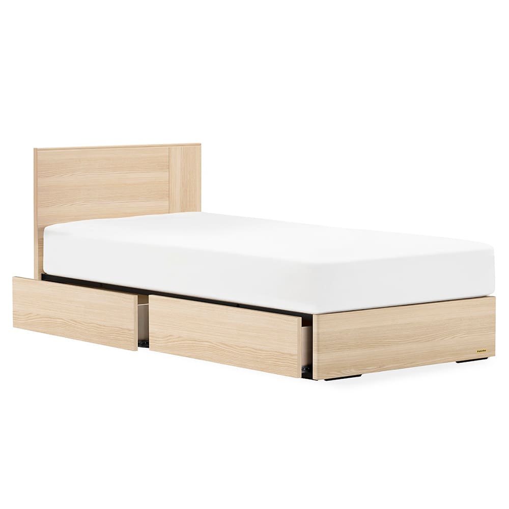 France Bed（フランスベッド） シンプルフラットベッド 引き出しタイプ マットレス付
