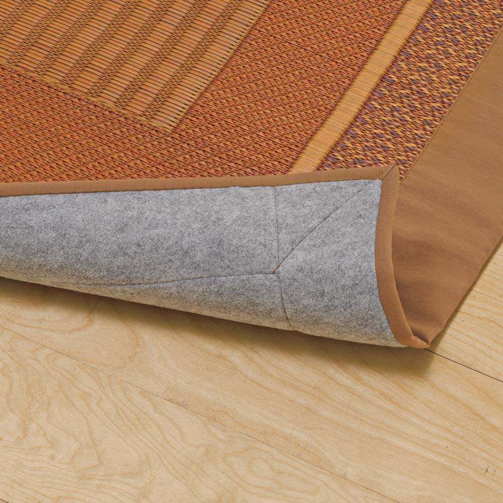 紋織りい草〈ランクス〉 廊下敷き（裏・不織布） [2]