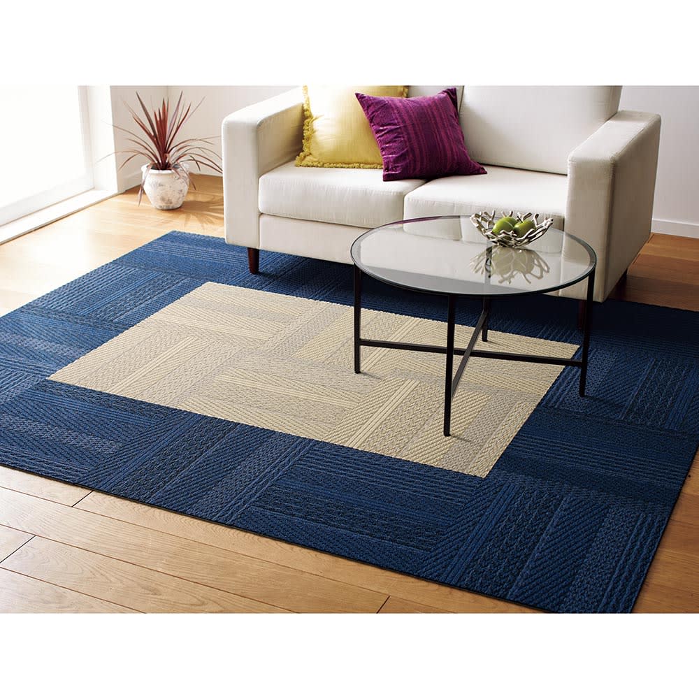 ニット柄タイルマット/タイルカーペット