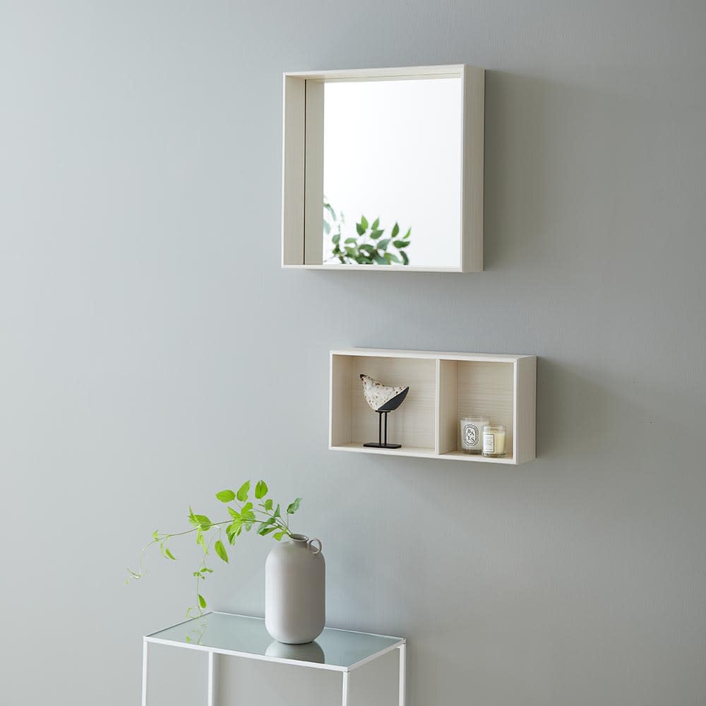 Luciela/ルシエラ 壁掛けスクエアミラー