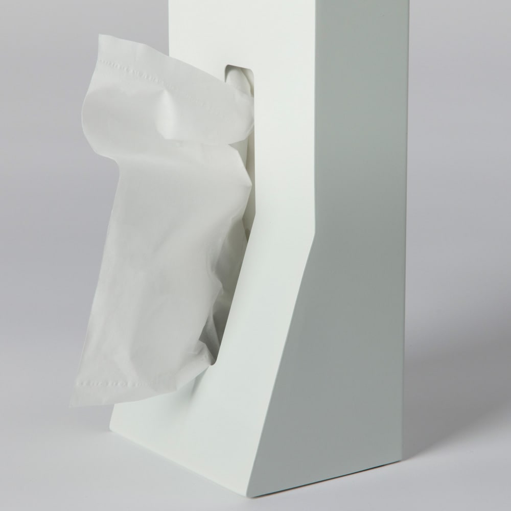 DUENDE | デュエンデ　縦置きティッシュボックス STAND！【スチール製】 [2]