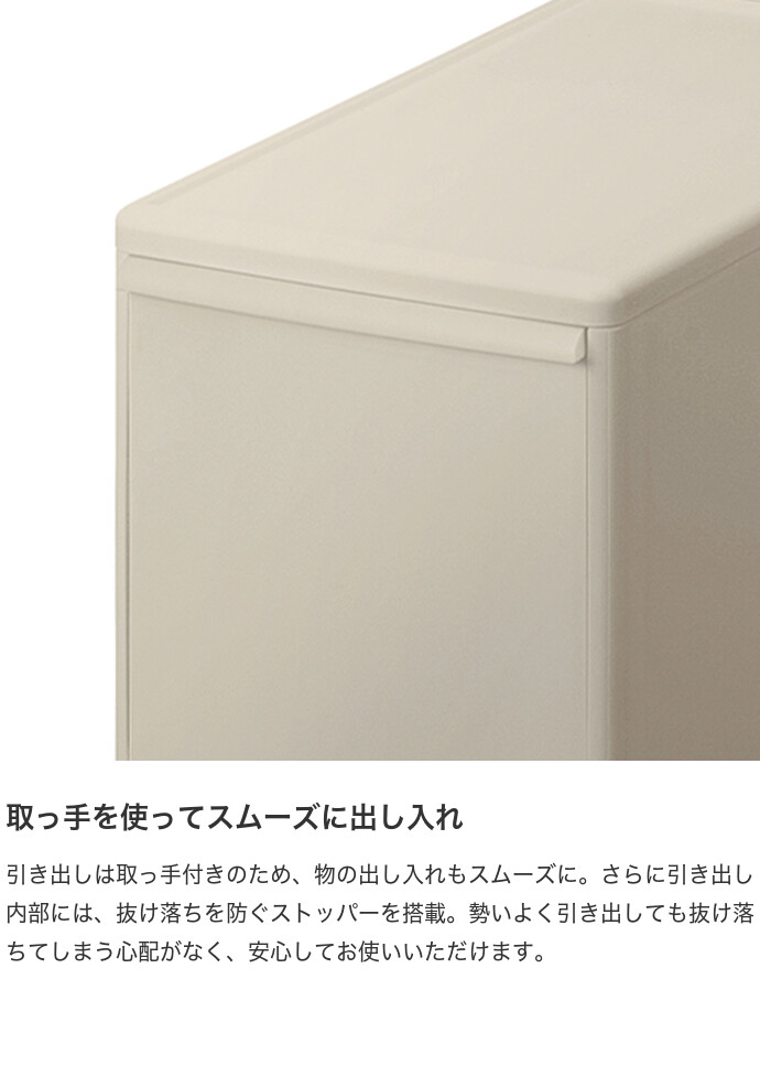 【送料無料】幅25.5 収納 カラーボックス 収納ボックス 収納ケース 引き出し 衣装ケース 衣類収納 日本製 Lサイズ ミディ 3個セット ライクイット 積み重ね スタッキング クローゼット 押し入れ 整理 日用品 小物 洋服 おもちゃ キッチン ベージュ [4]