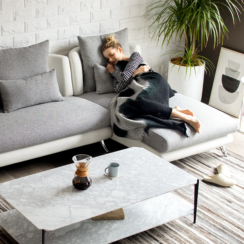 ソファセット K-012 Bella curva 3P+カウチセット ペット耐久生地 レギュラーサイズ [4]