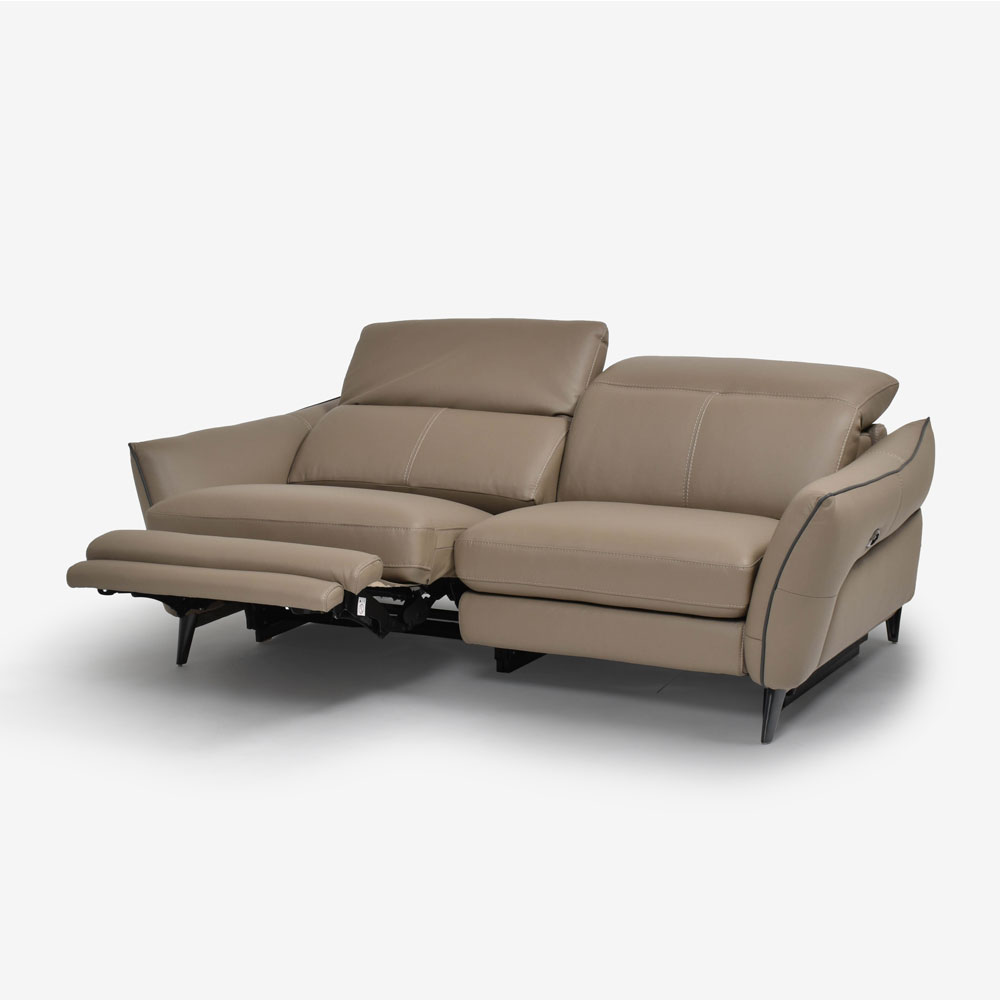 電動リクライニングソファ「L/S Motion 62（エルエスモーション62）」3人掛け 幅192cm 革パインバーク色 #H-513E [5]