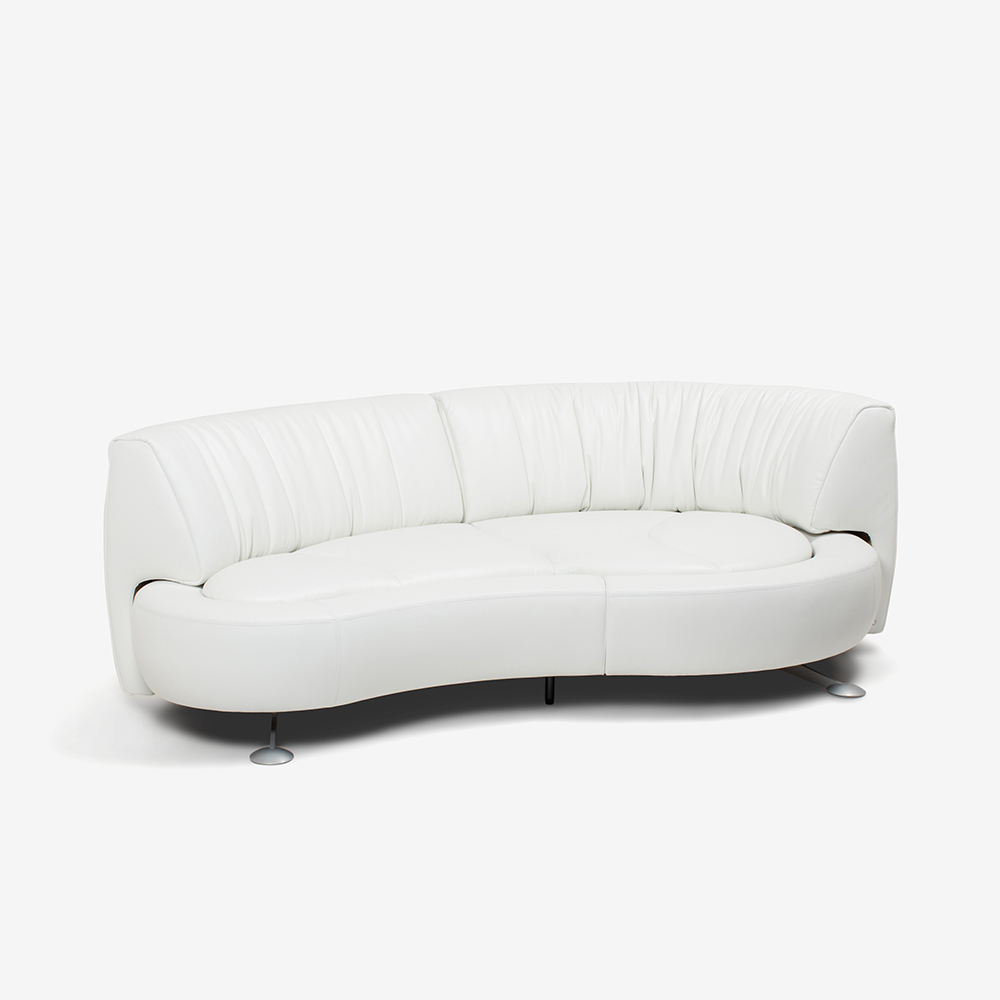 de Sede（デセデ）カウチソファ「DS-164/30」革ホワイト色 [3]