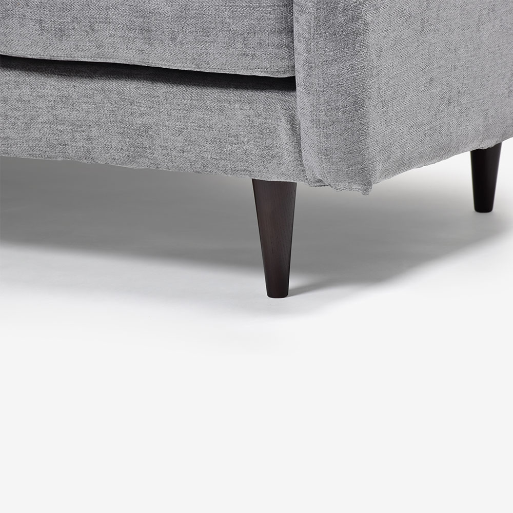 ソファ 3人掛け「CAS-D」幅180cm 布#SPメオピューター 脚部全3色 [5]