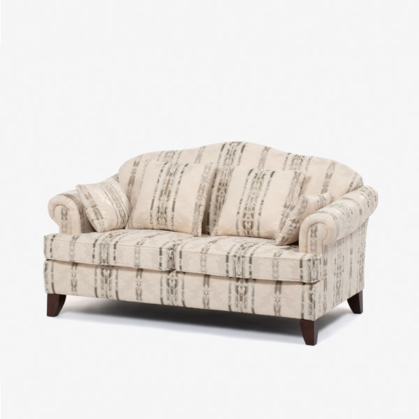 ラブソファ「モンターナ SD-476」2人掛け 布ホワイト色 #J021-5 [2]