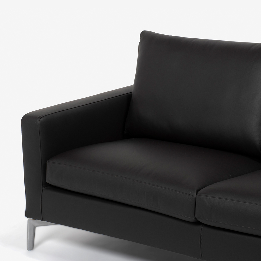 erba（エルバイタリア）ラブソファ「ベラビスタ」幅170cm 革ダークブラウン色 ARREDO5029 [4]