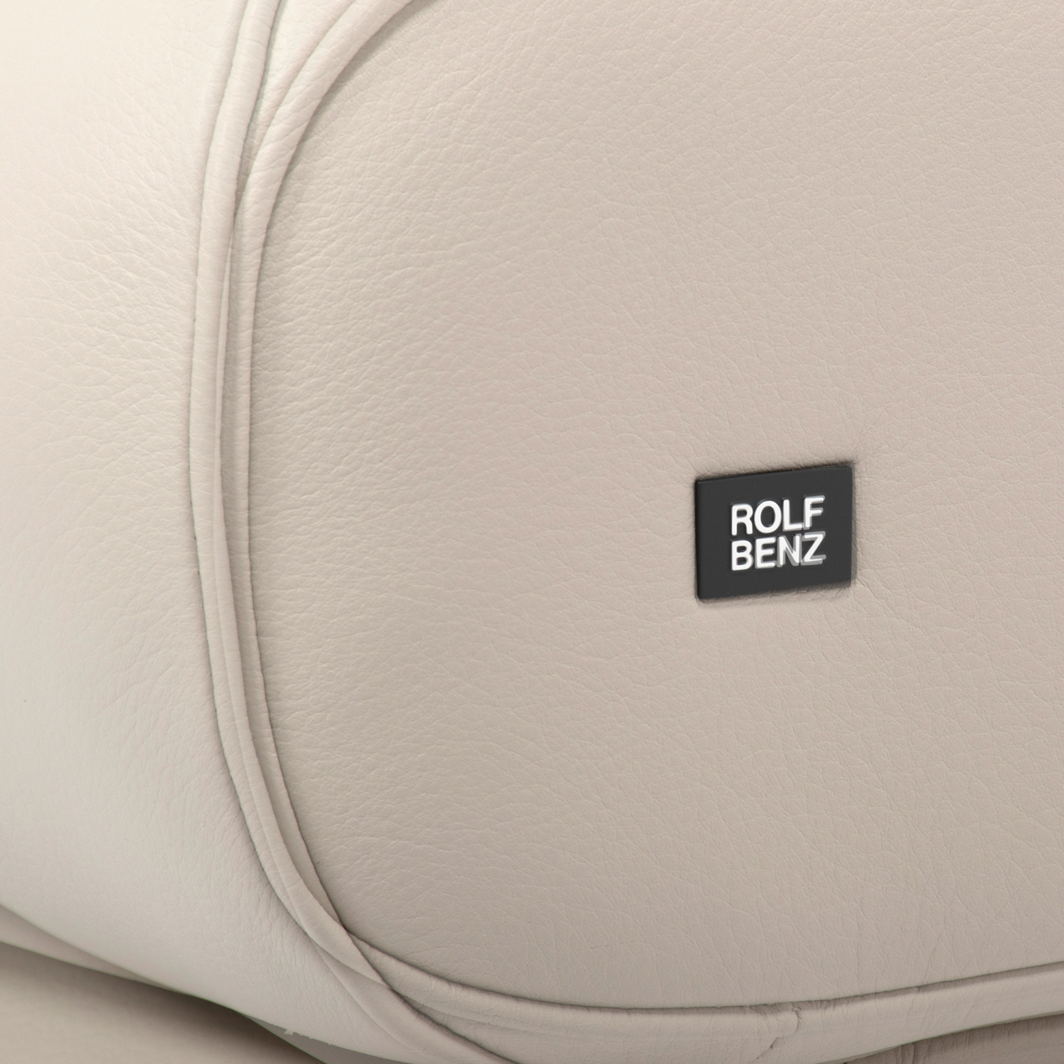 ROLF BENZ（ロルフベンツ）ラブソファ「6500/182」革 アイボリー色 [5]