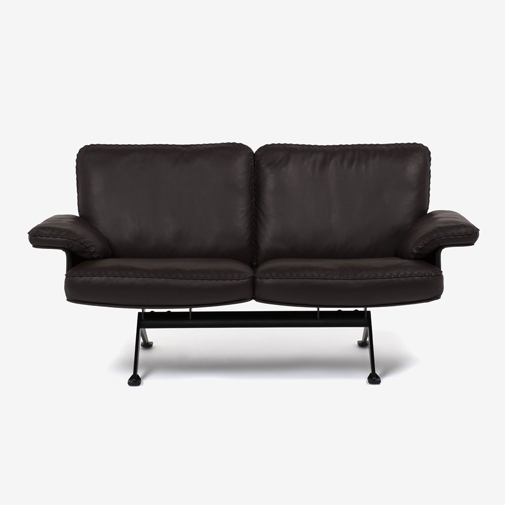 de Sede（デセデ）ラブソファ「DS-31/102」革ダークブラウン色 [2]