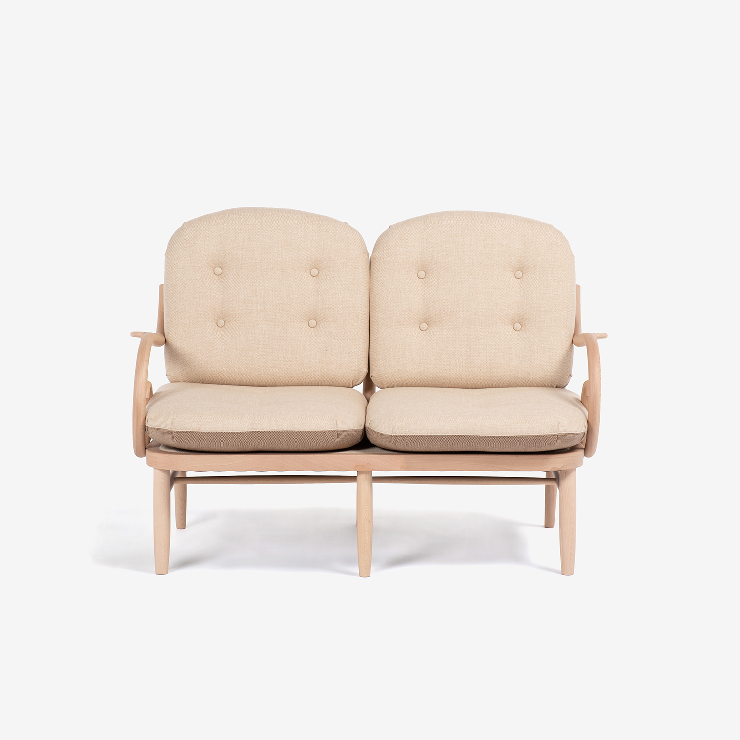 秋田木工 ソファ「75EB」 A15/A17 木部白木塗装【セール対象品のため40%OFF】 [4]