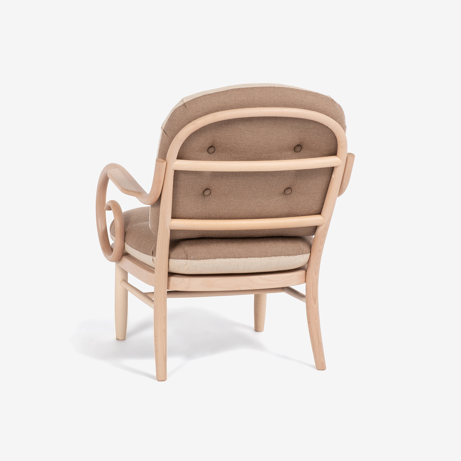 秋田木工 アームチェア 「75EB」 A15/A17 木部白木塗装【セール対象品のため40%OFF】 [5]