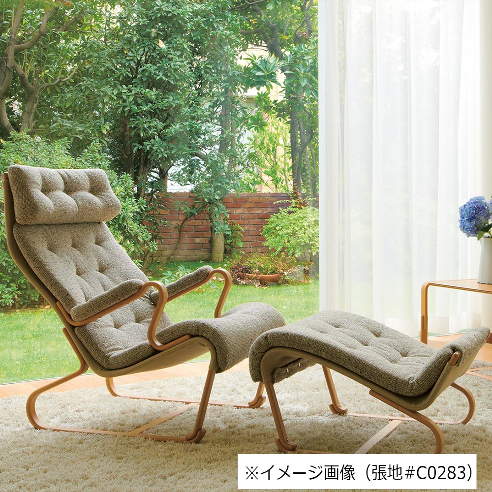 天童木工　ハイバックチェア「マットソン（Mathsson） M-0562WB-NT 」ホワイトビーチ材 布#サクソニーCO2083 ライトブラウン色【受注生産品】 [3]