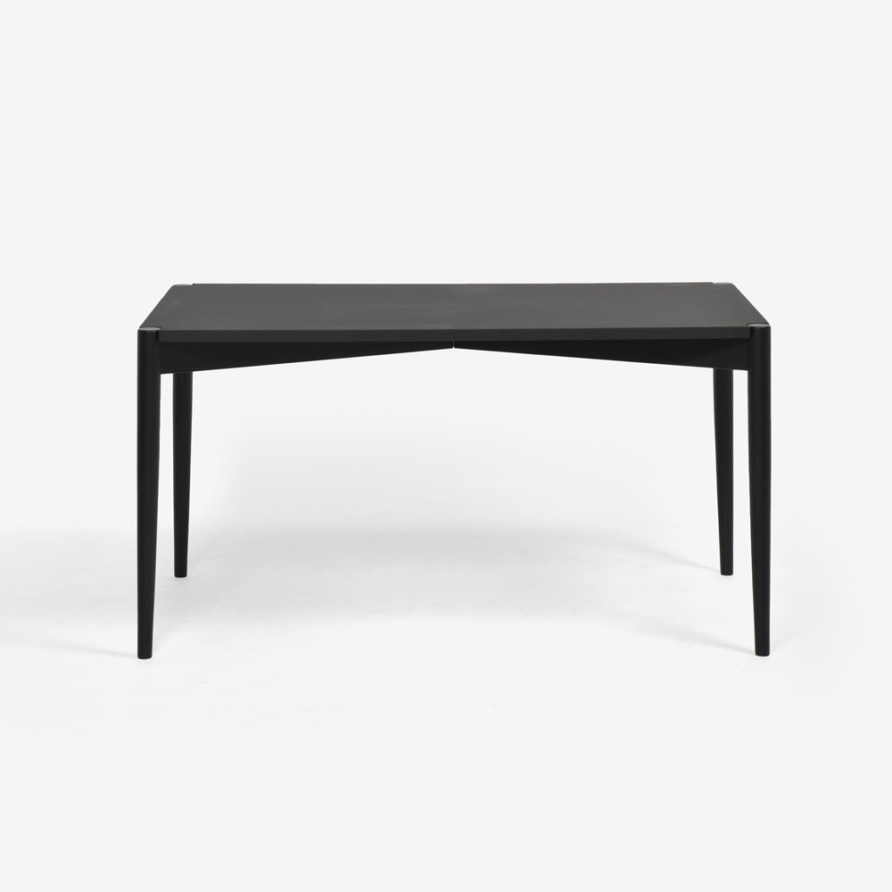 秋田木工 ダイニングテーブル「リュッケ」ブナ材 WLBK色 全2サイズ [2]