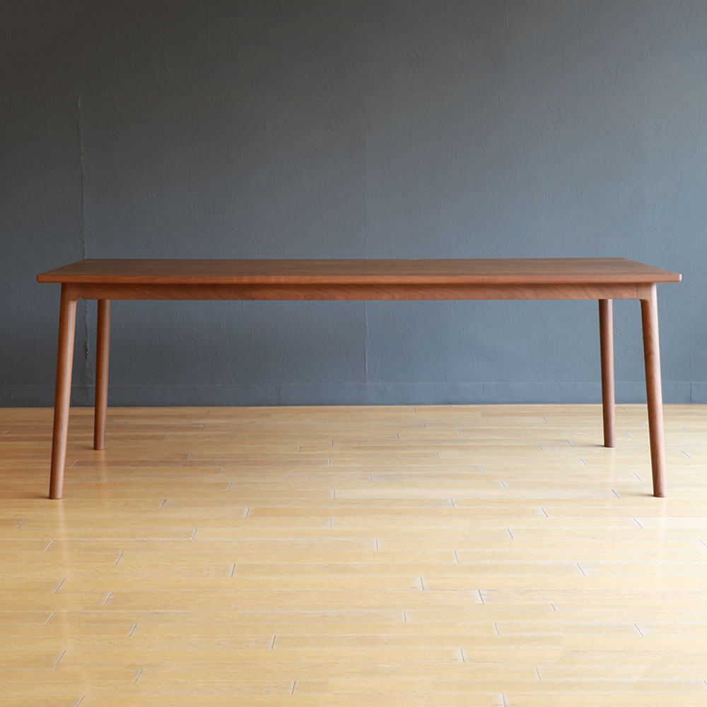 マルケイ木工 ダイニングテーブル「M-CRAFT dual デュアル」木脚タイプ 全3色 全3サイズ【受注生産品】 [3]