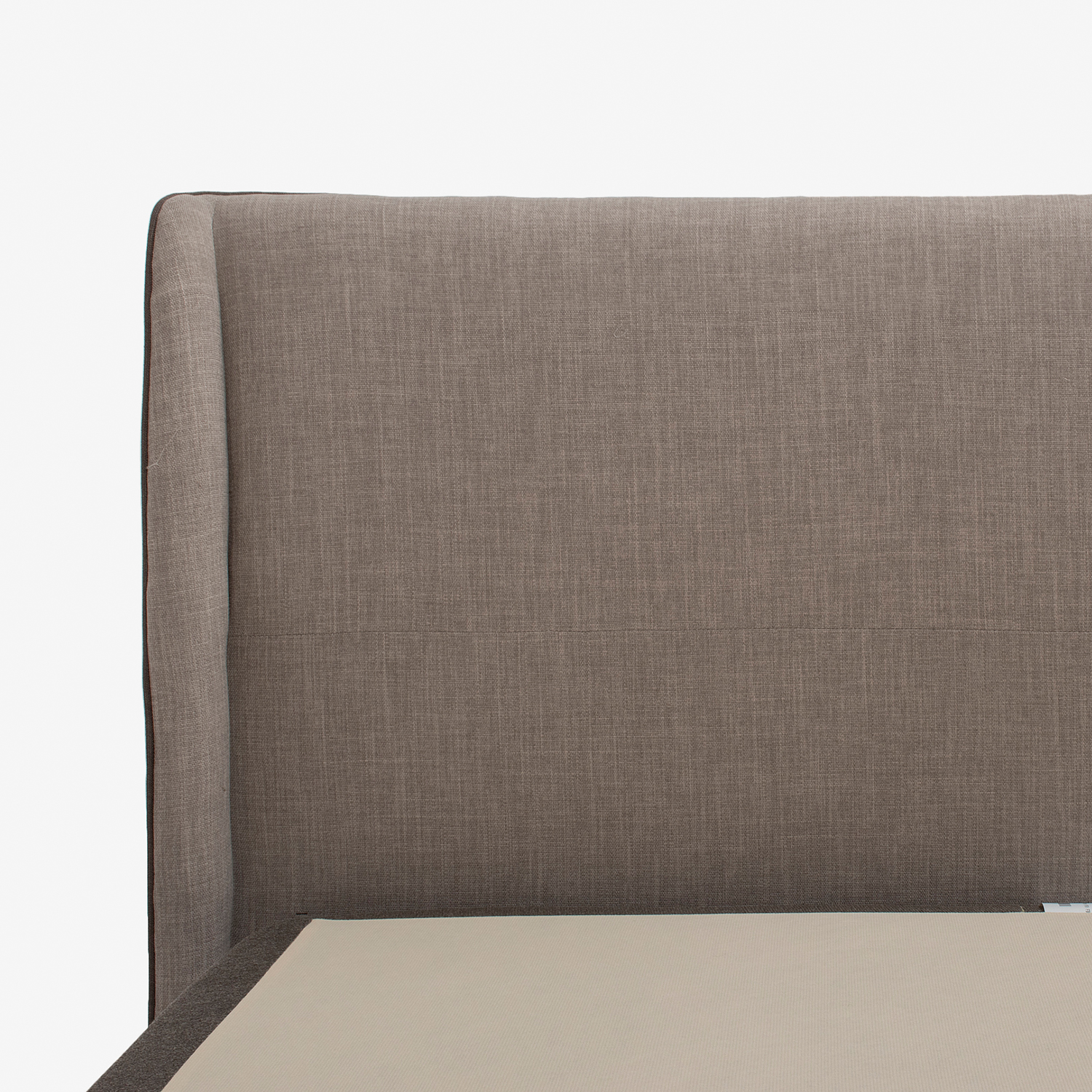 ヘッドボード「シルファC」布グレー色 [4]