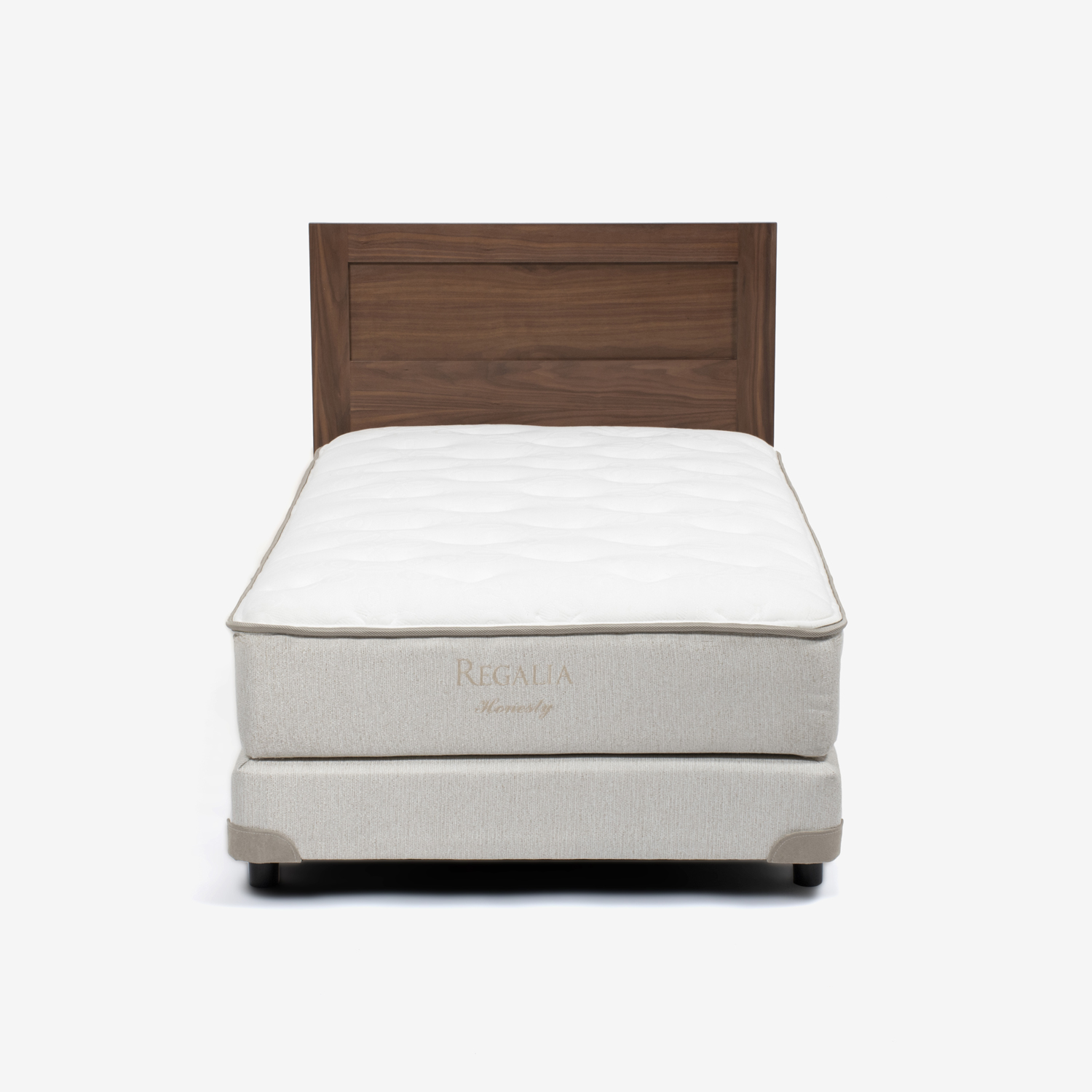 ヘッドボード「ヴィータ3」ウォールナット材 全4サイズ [3]