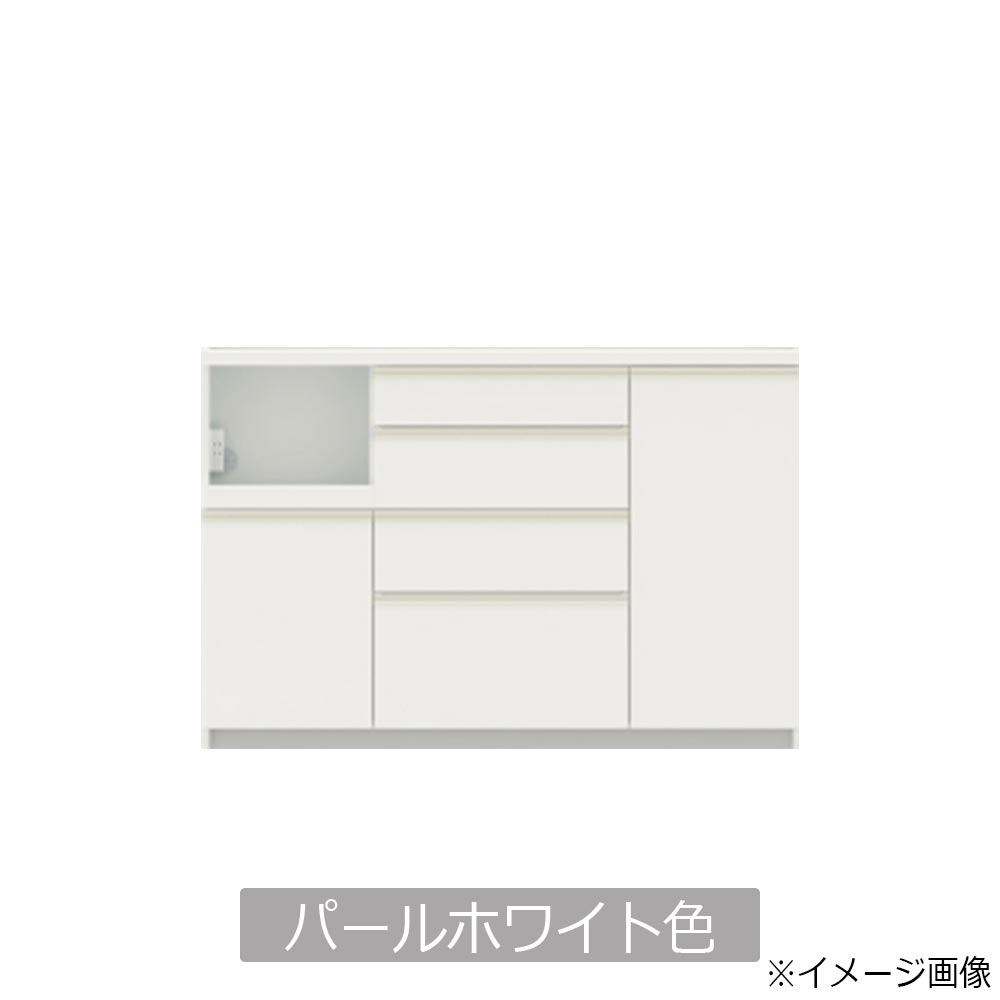 Pamouna（パモウナ）キッチンカウンター「ECA-S1400R下台」幅140cm 奥行44.5cm 高さ93.8cm ハイカウンター 全3色 [2]