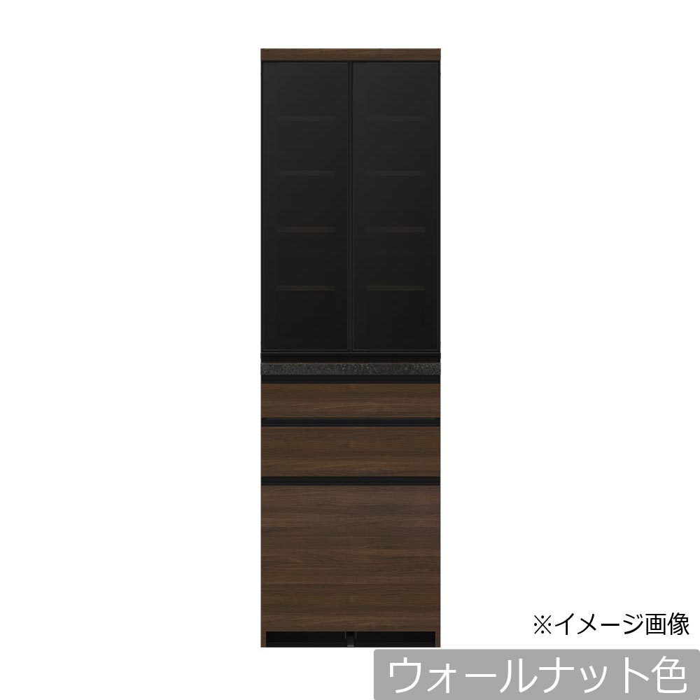 Pamouna（パモウナ）ダイニングボード「ECA-S600K」幅60cm 奥行44.5cm 高さ197.5cm 開き扉 全3色 [3]