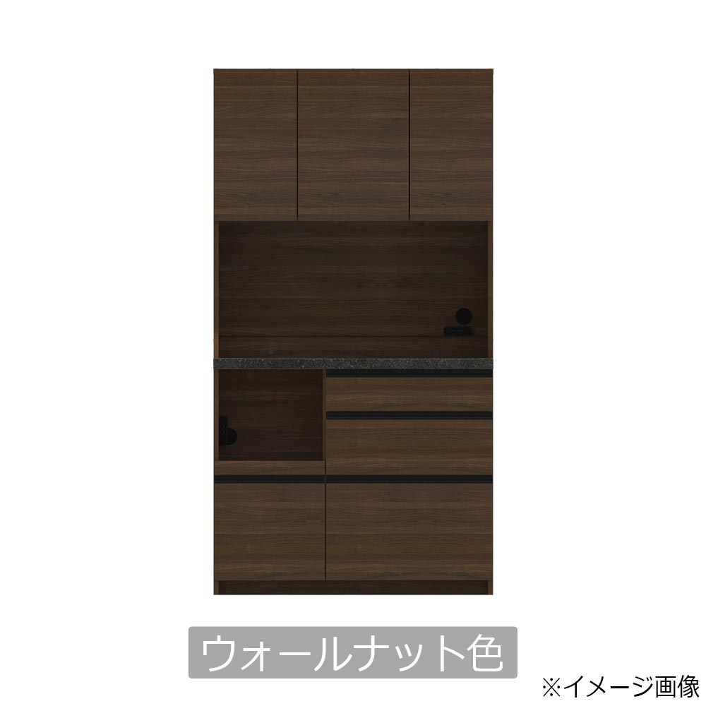 Pamouna（パモウナ）オープンボード「EMB-S1000R」幅100cm 奥行44.5cm 高さ188.5cm 開き扉 レギュラーカウンター 全3色 [3]