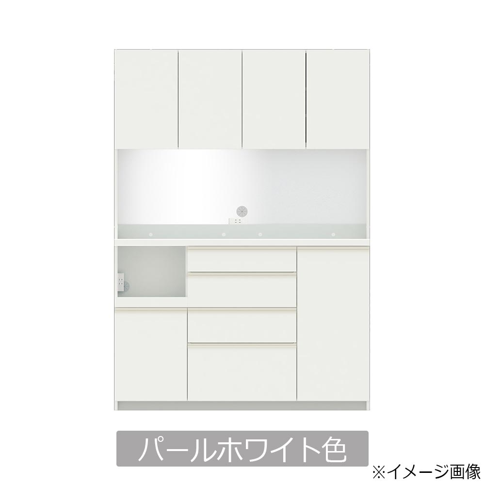 Pamouna（パモウナ）オープンボード「ECB-1400R」幅140cm 奥行50cm 高さ197.5cm 開き扉 ハイカウンター 全3色 [2]