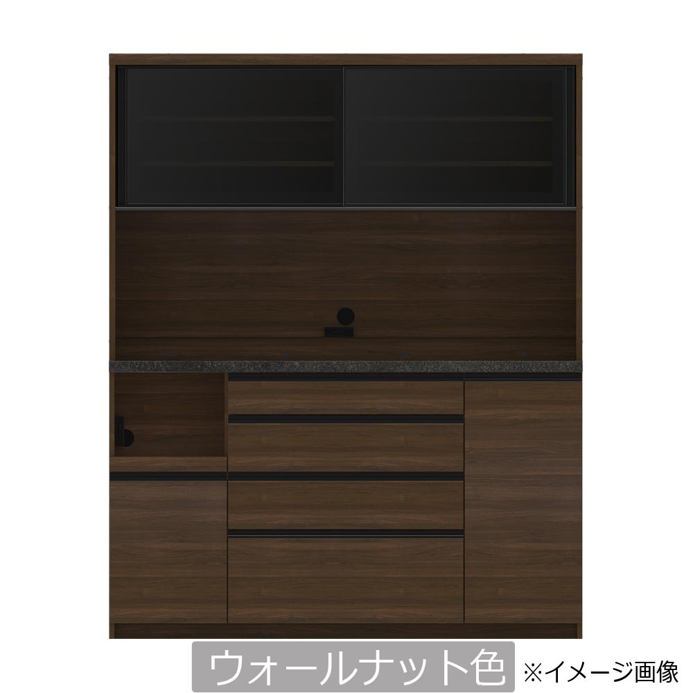 Pamouna（パモウナ）オープンボード「ECA-S1600R」幅160cm 奥行44.5cm 高さ197.5cm スライドドア ハイカウンター 全3色 [3]