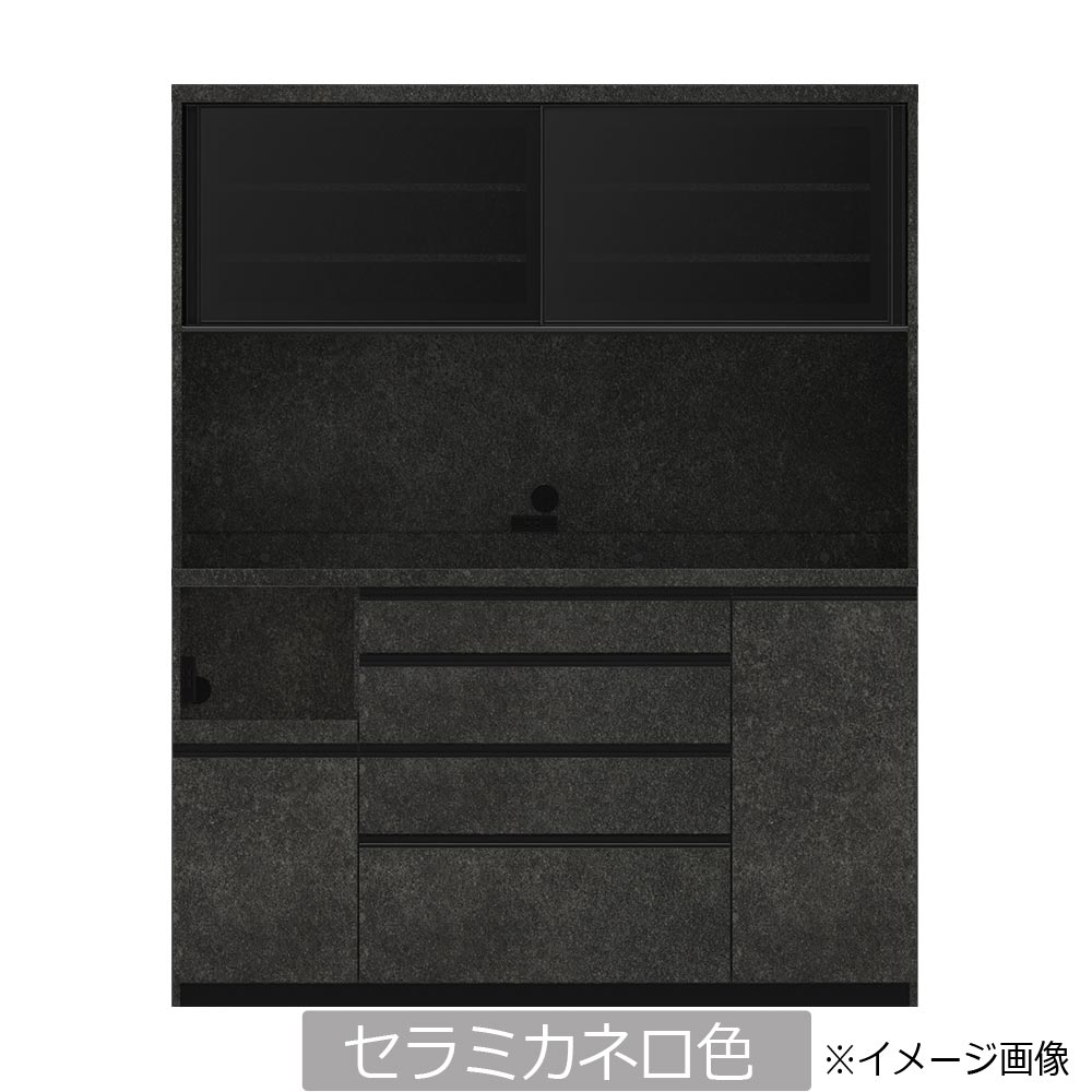 Pamouna（パモウナ）オープンボード「ECA-S1600R」幅160cm 奥行44.5cm 高さ197.5cm スライドドア ハイカウンター 全3色 [4]