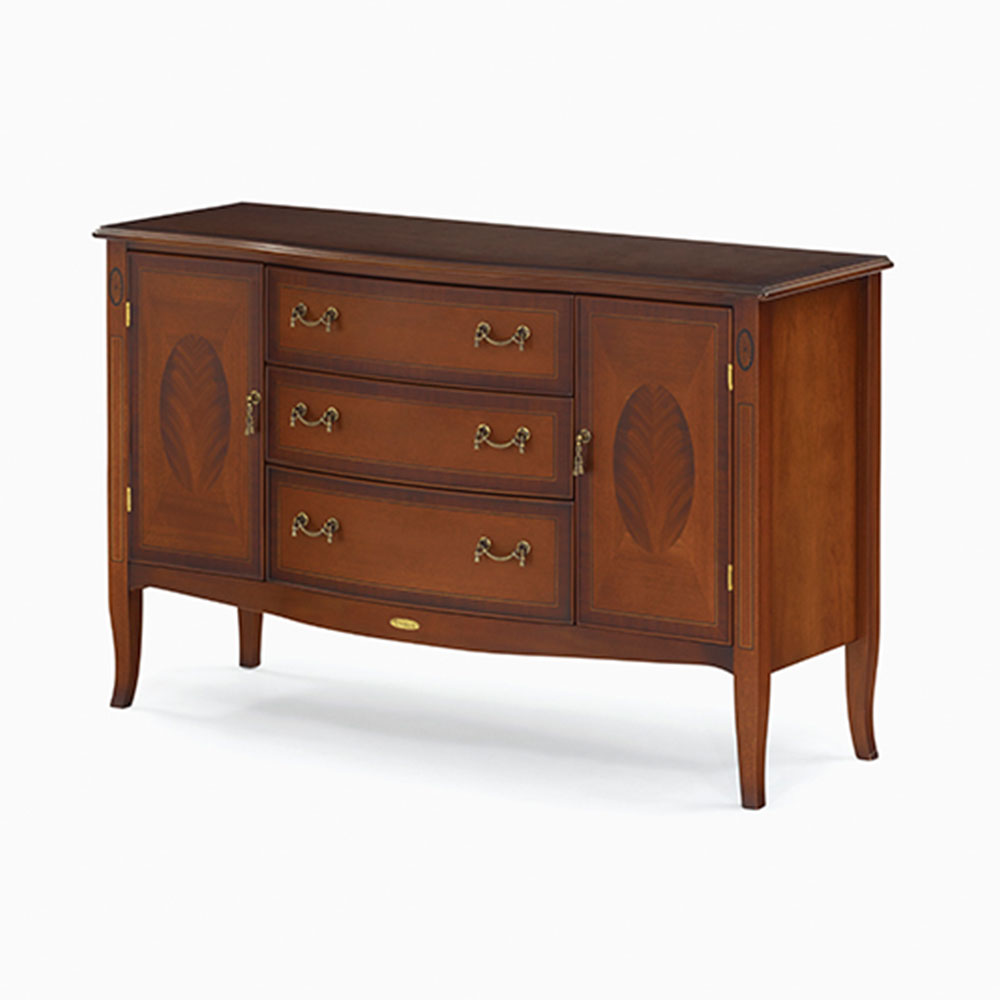 チェスト「ベネチア」幅120cm マホガニー材 [2]
