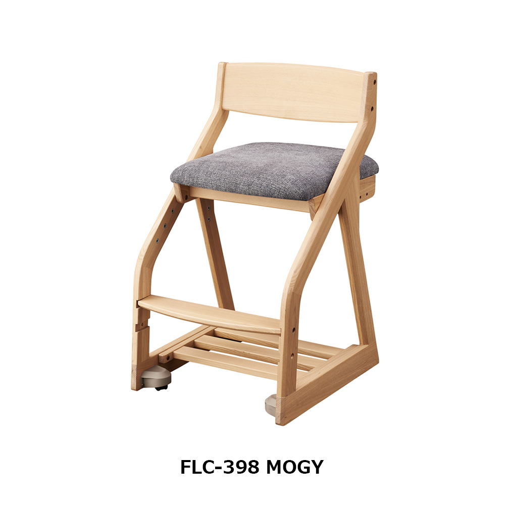 木製椅子「ファリス」木部全2色 張地布 全2色 [3]